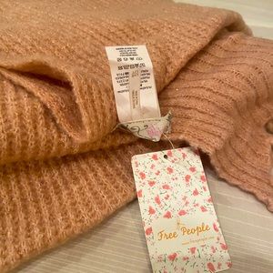 Free People blush blanket scarf NWT